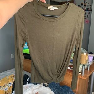 emerald green long sleeve